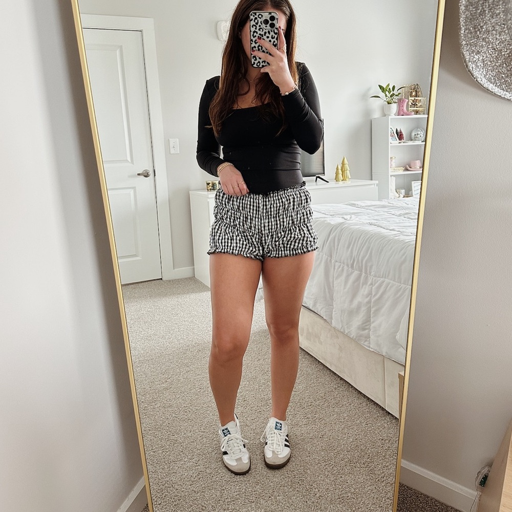 Amazon Gingham Shorts